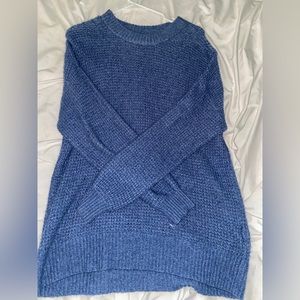 American Eagle Blue Oversized Sweater